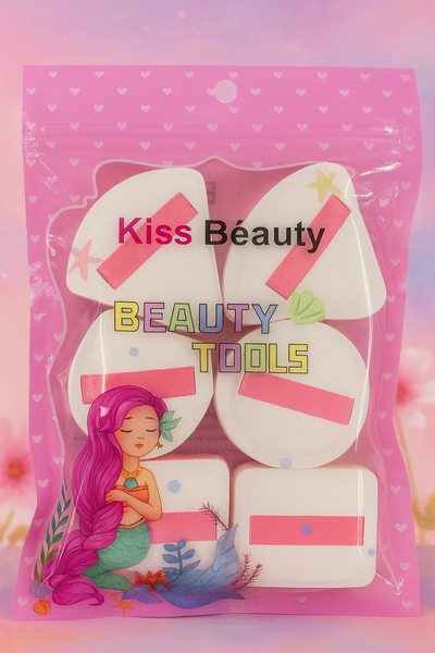 KISS BEAUTY  ESPONJA X6  5707-15