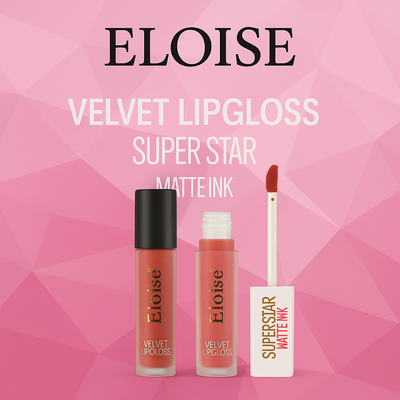 ELOISE VELVET LIPGLOSS SUPERSTAR MATTEINK EL1068