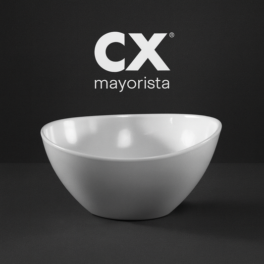 BOWL REDONDO BLANCO CON OLA  6“ 15 CM 100-11468