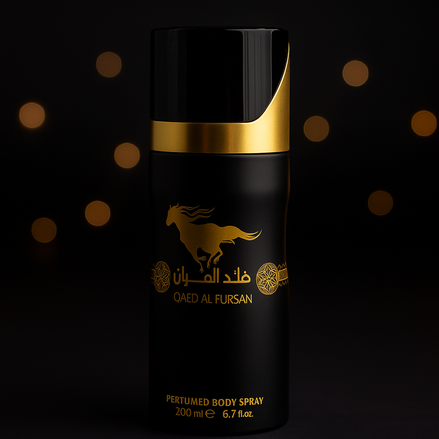 PERFUMED BODY SPRY QAED AL FURSAN 200ML-147