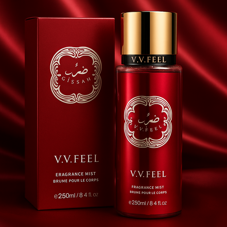 ARABE GISSAH V.VFEEL 250ML VF 25-1 KC1090 BODY SPLASH PERFUME