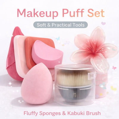 KIT DE ESPONJA C/BROCHE 7PCS MEIQILAM CX-011