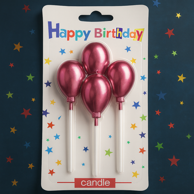 VELAS DE GLOBO X4 CX-6
