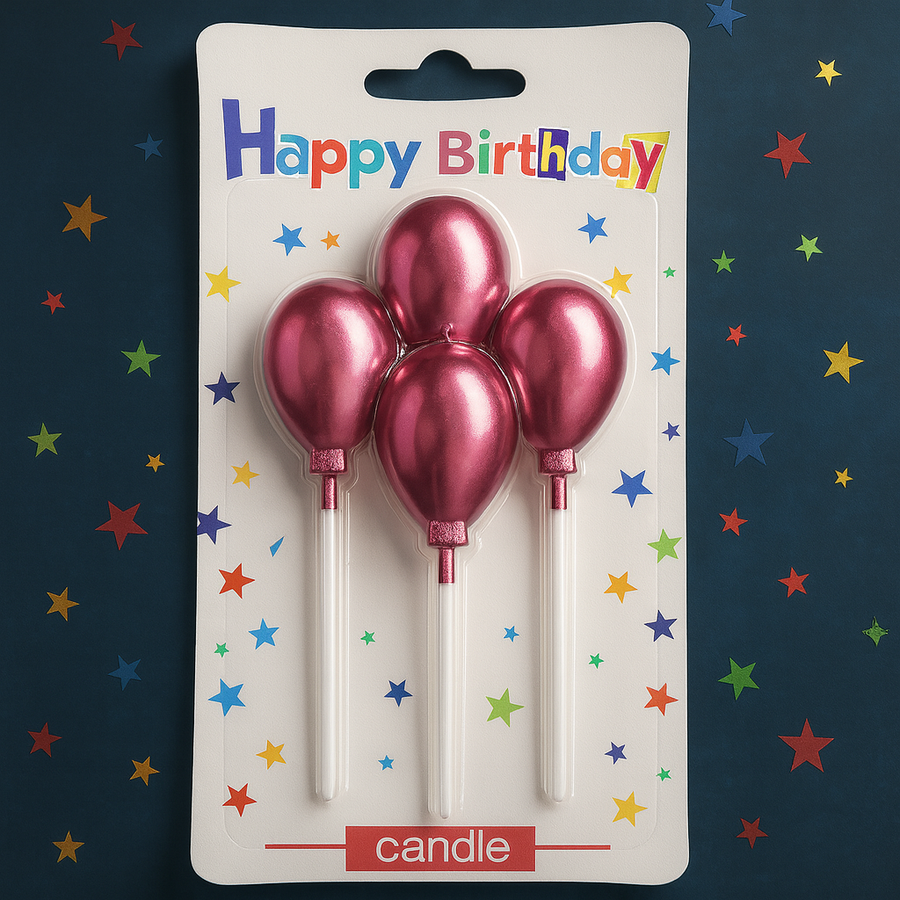VELAS DE GLOBO X4 CX-6
