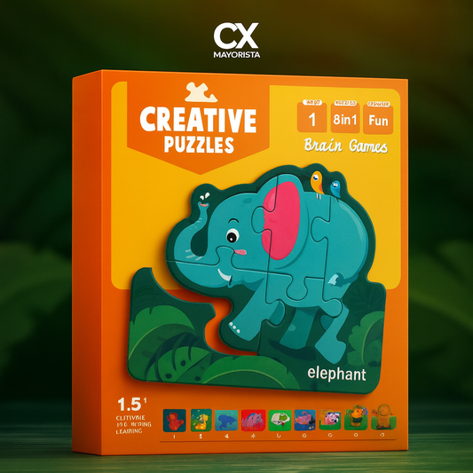 ROMPECABEZA CREATIVE PUZZLES ANIMAL 24133