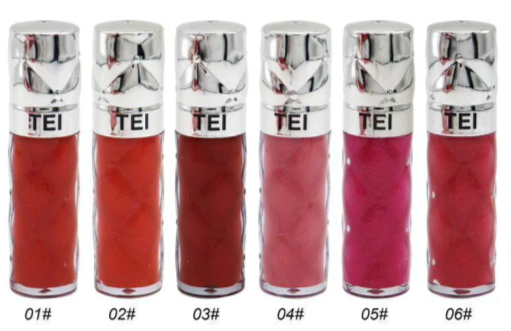 TEI LABIAL GLOSS TAPA PLATEADO TEI8101