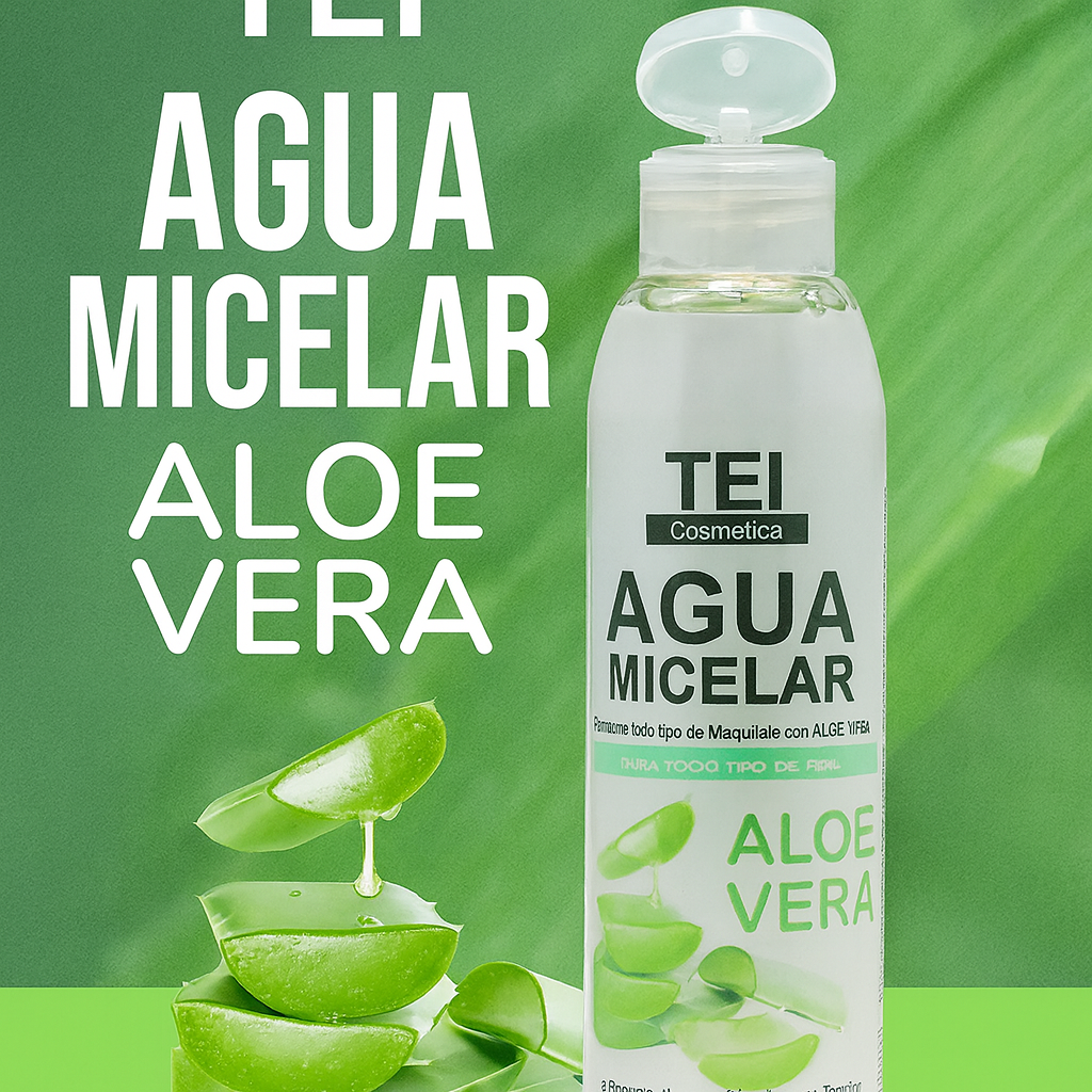 TEI COSMETICA AGUA MICELAR ALOE VERA
