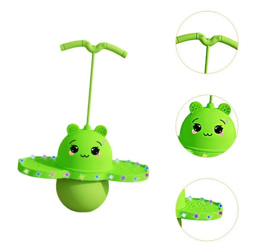 PELOTA QUE DESPIDE DE POGO C/MANGO 24108