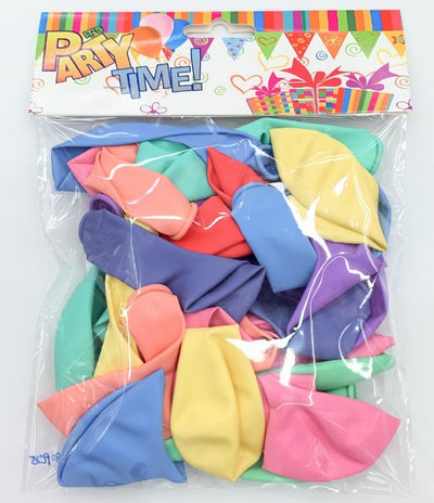 GLOBOS DE MACA DE 10 " 25 PIEZAS 1632-6