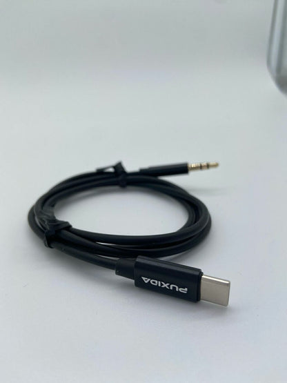 AUX AUDIO CABLE PUXIDA TIP C 3.5MM E-102