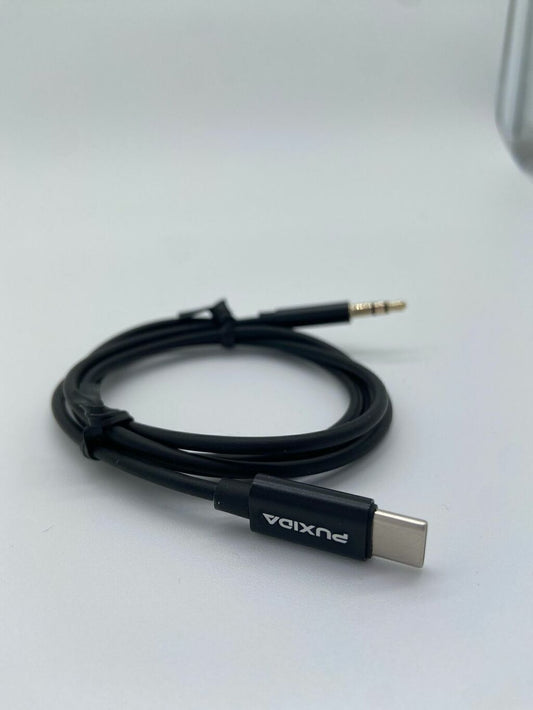 AUX AUDIO CABLE PUXIDA TIP C 3.5MM E-102