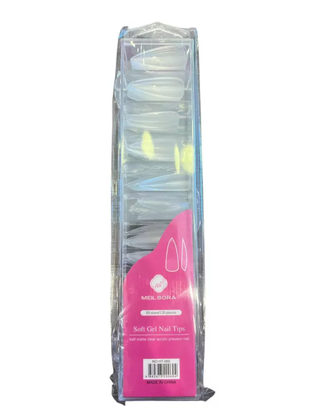 SOFT GEL NAIL TIPS STILLETO HT-060