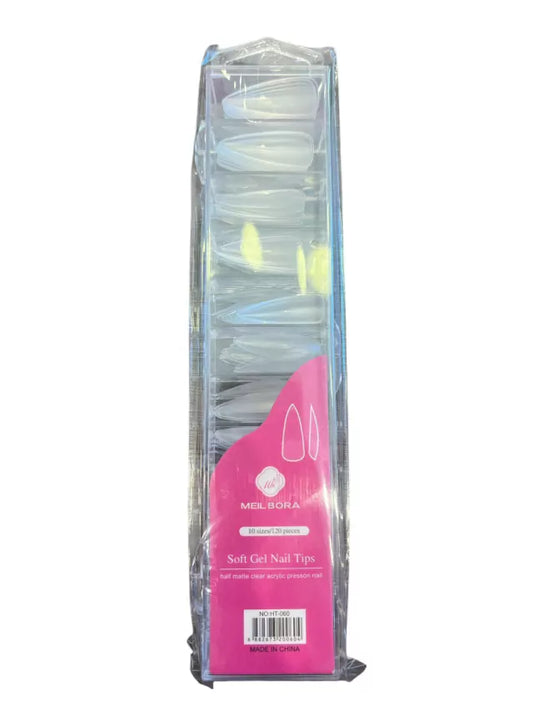 SOFT GEL NAIL TIPS STILLETO HT-060