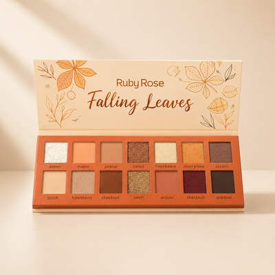 PALETA DE SOMBRAS FALLING LEAVES RUBYROSE HB-F539
