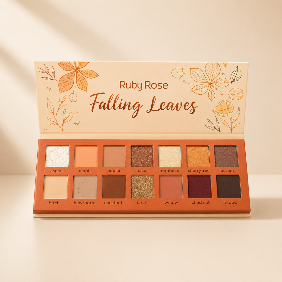 PALETA DE SOMBRAS FALLING LEAVES RUBYROSE HB-F539