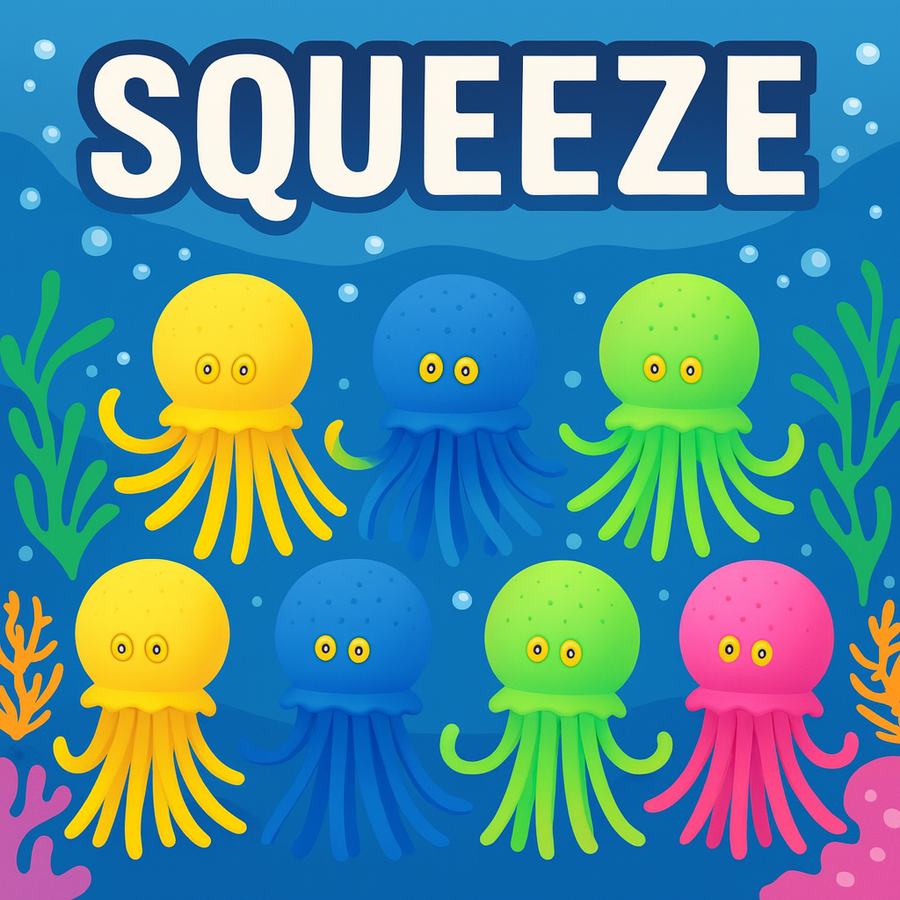 DECOMPRESSION TOY SQUEEZ PULPO 2799-42