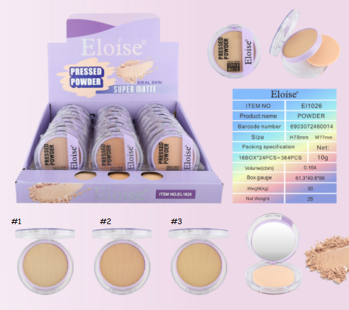 ELOISE PRESSED POWDER SUPER MATTE EL1026