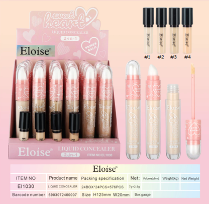 ELOISE SWEET HEART LIQUID CONCEALER 2IN1 EL1030