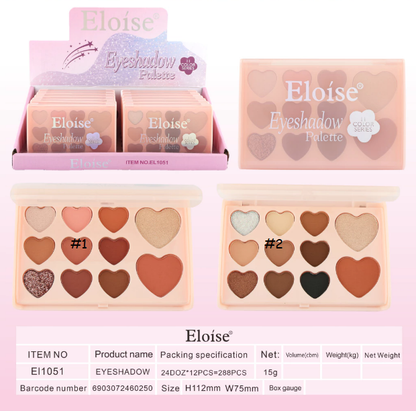 ELOISE EYESHADOW PALETTE 11COLOR SERIES EL1051