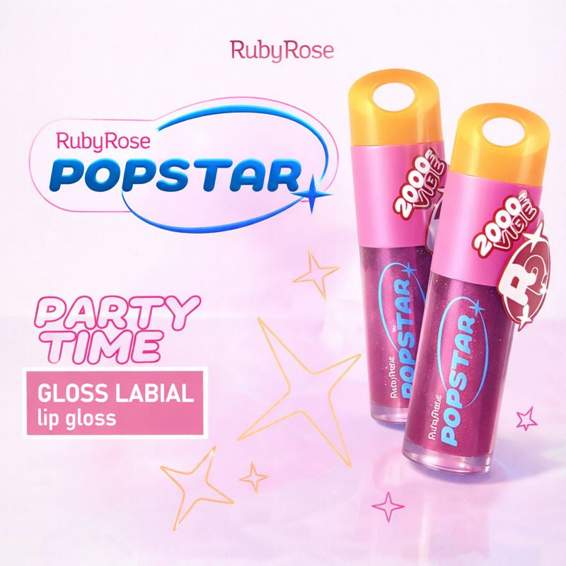 RUBYROSE POPSTAR PARTY TIME GLOSS LABIA HB-L6406