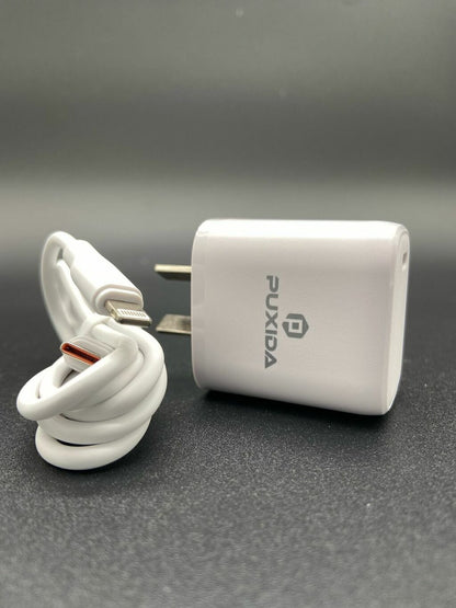 SUPER FAST CHARGER 20W TYPE C TO LIGHT DK-50IP