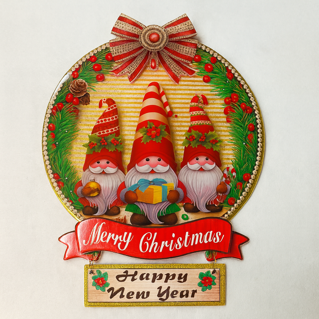 ADORNOS NAVIDENOS COLGANTE 3D KT2706-2