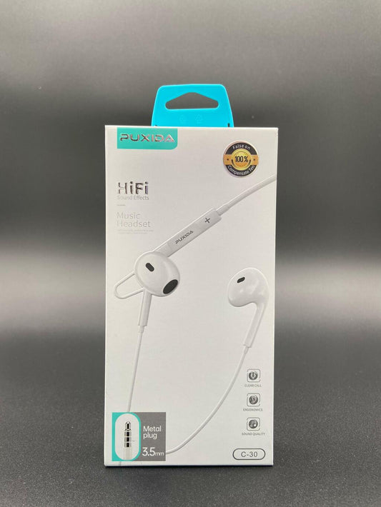 AURICULAR 3.5MM HIFI PUXIDA C-30