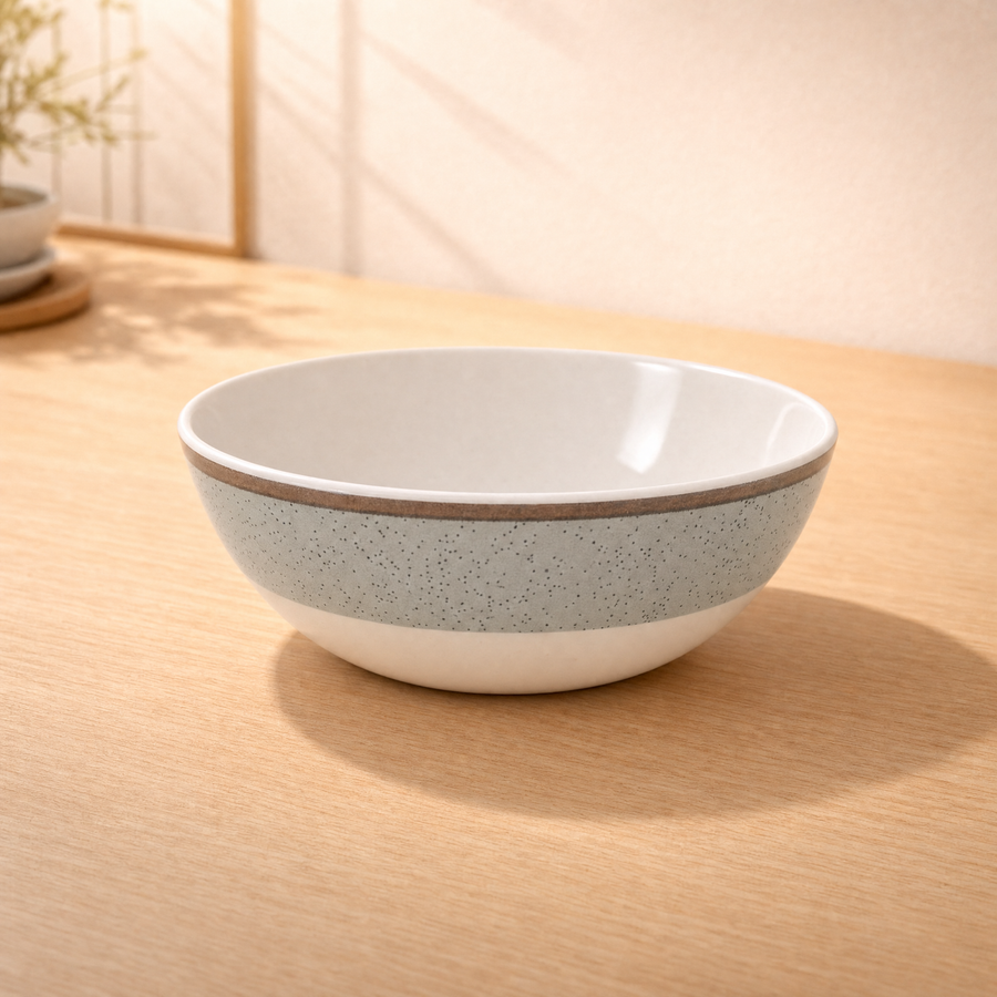 100% MELAMINA BOWL PIEDRA GRIS 15.5CM 4231