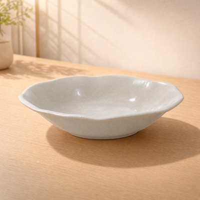 100% MELAMINA BOWL GRANDE BLANCO FLOR 30.5CM 36002