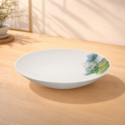 100% MELAMINA PLATO HONDO ANCHO PARA PASTA/ENSALADAS 30.5XH7CM B01126