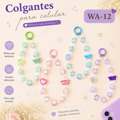 LLAVERO TOY CORAZON CRISTAL WA-12