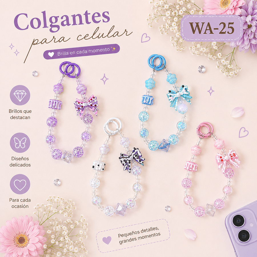 LLAVERO PULSERA DE CUENTAS CON MONO WA-25