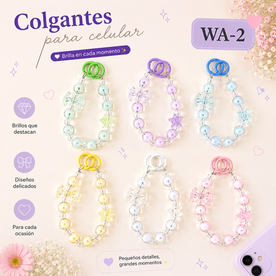 PULSERA LLAVERO CRISTAL MARIPOSA ESTRELLA WA-02