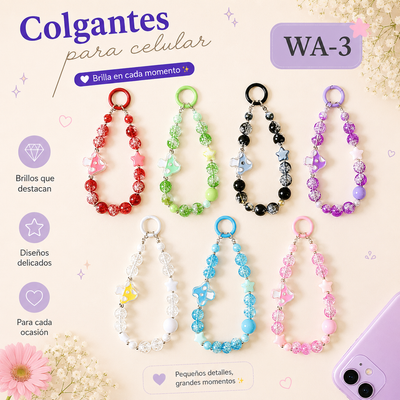 LLAVERO COLGANTE C/HONGO Y ESTRELLA WA-03